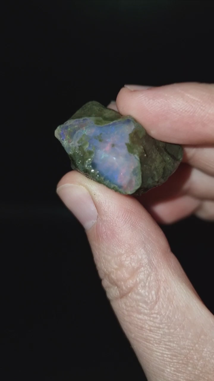Wasseropal aus Äthiopien 🌈 15,61g