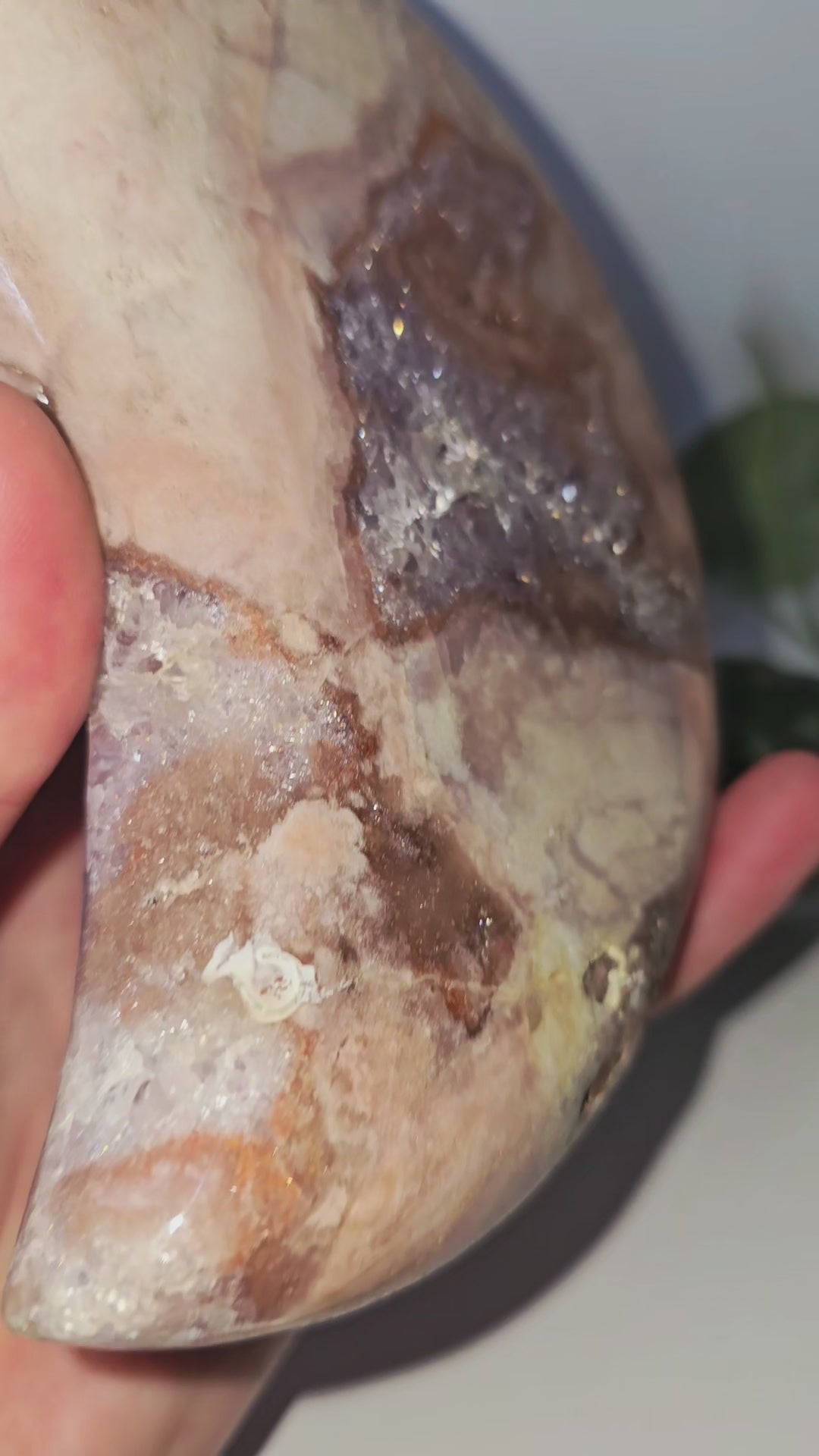 Pink Amethyst Mond 🌙 CH109