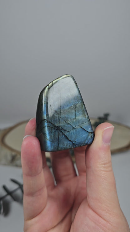 High Quality Labradorit Freiform 🌈 B14