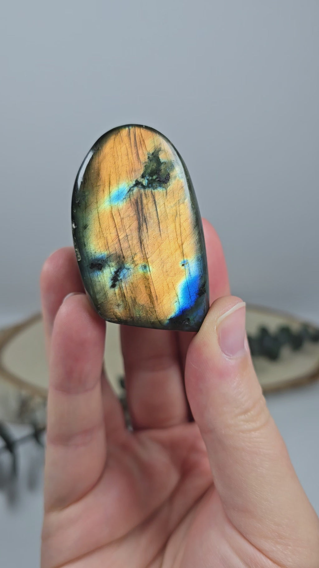 High Quality Labradorit Freiform 🌈 AS11