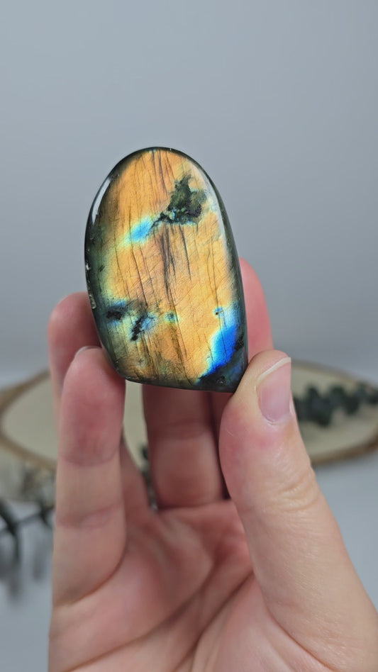 High Quality Labradorit Freiform 🌈 AS11