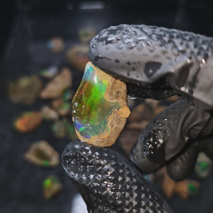 Wasseropal aus Äthiopien 🌈 5,12g