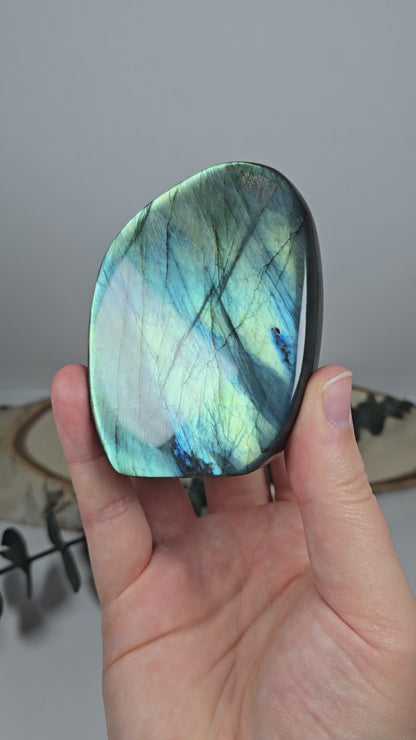 High Quality Labradorit Freiform 🌈 G48