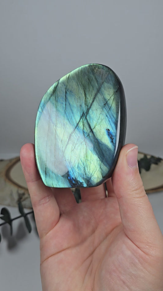 High Quality Labradorit Freiform 🌈 G48