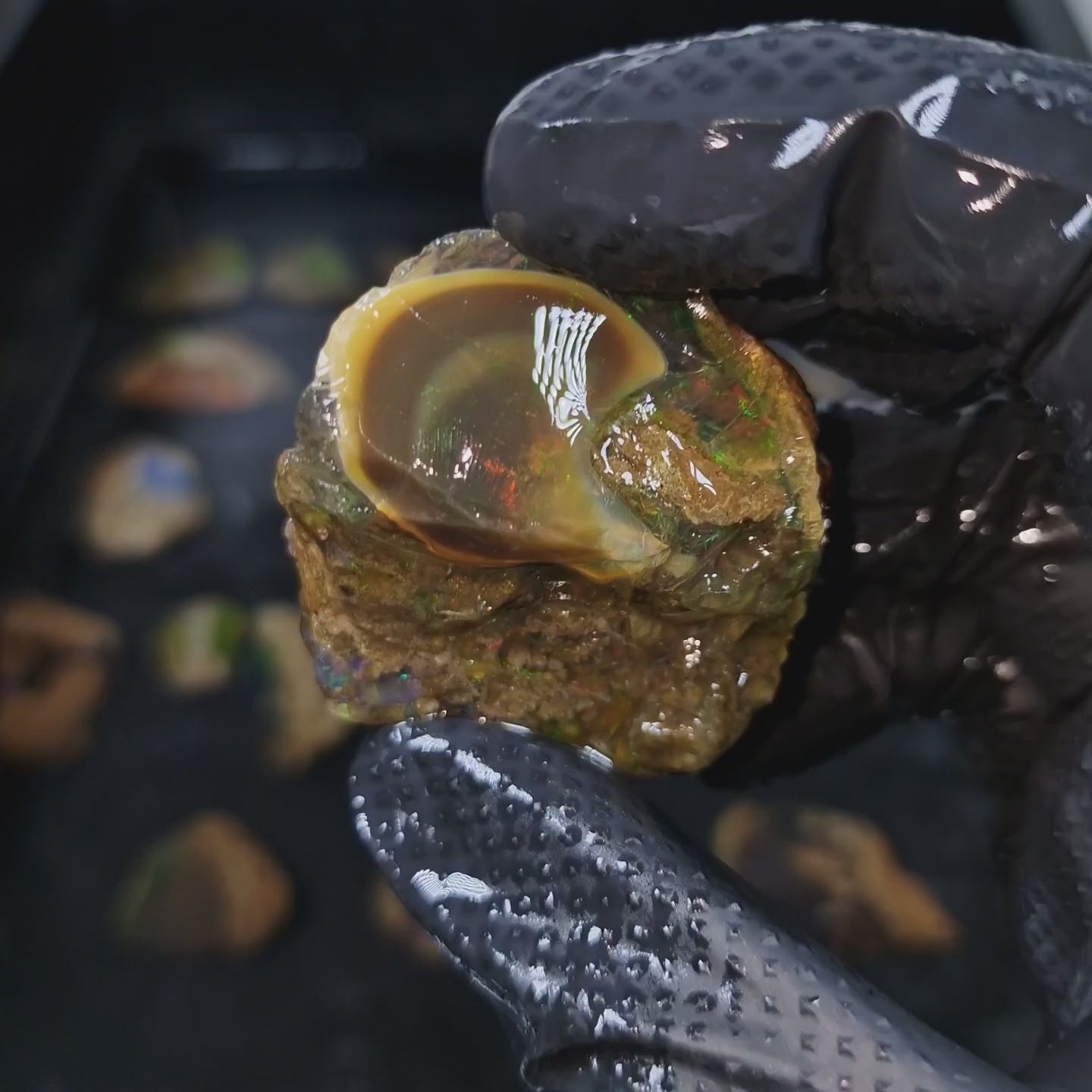 Wasseropal aus Äthiopien 🌈 46,70g