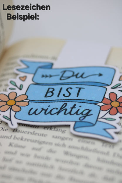 Bella das Engelchen - Sticker/Magnetisches Lesezeichen 😇