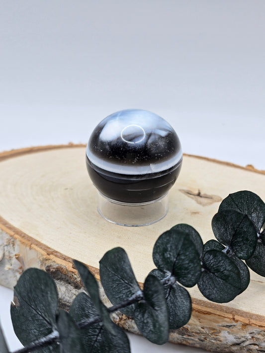 Blaue Opal Kugel 💙 TB39