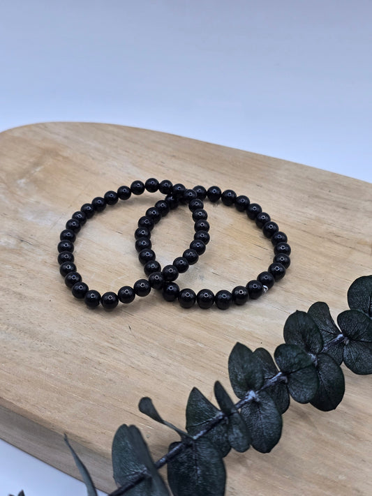 Schungit Kugelarmband 🖤