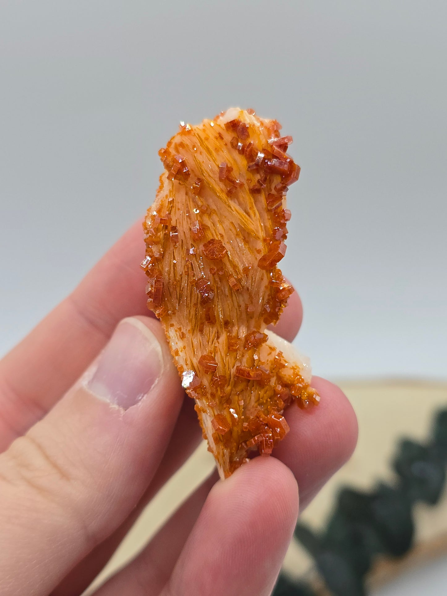 Vanadinit auf Baryt aus Marokko 🔥 21 – 68€