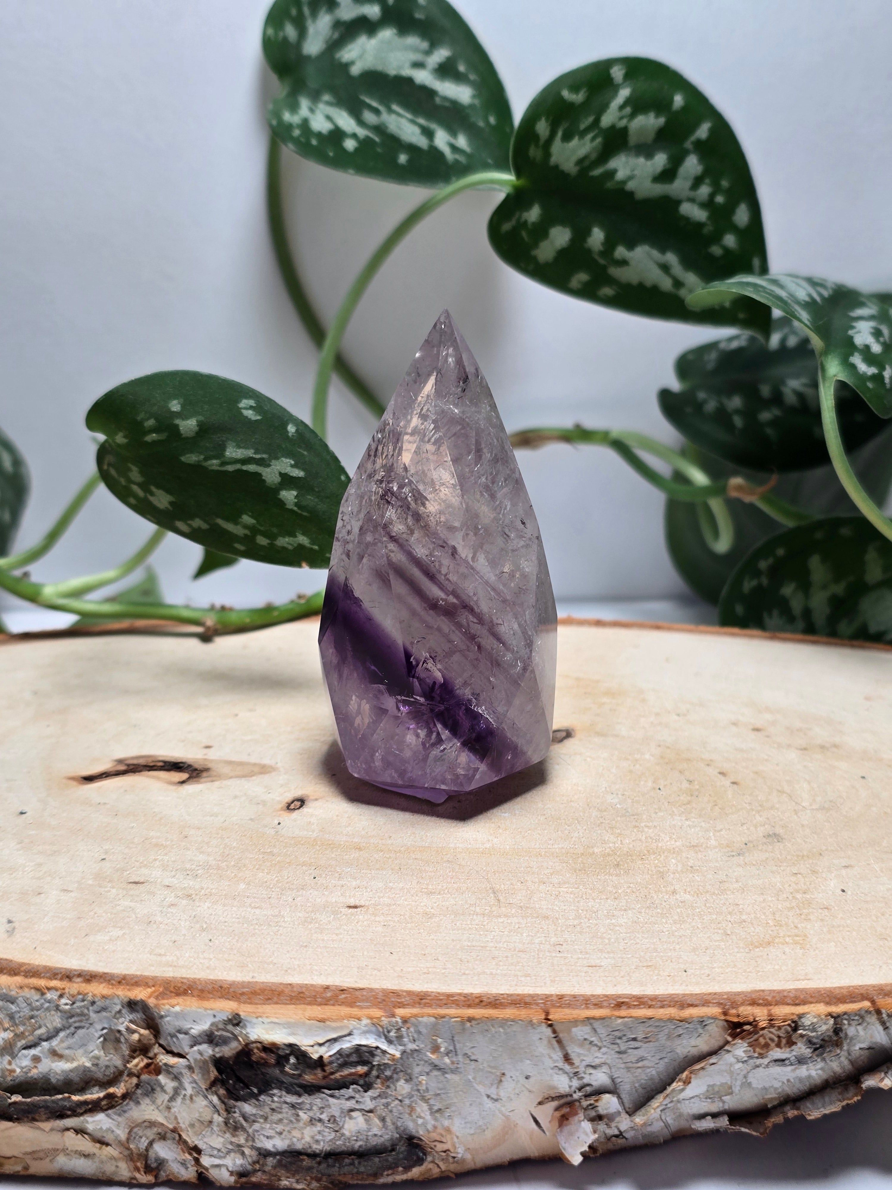 Facettierte Amethyst Spitzen 💜