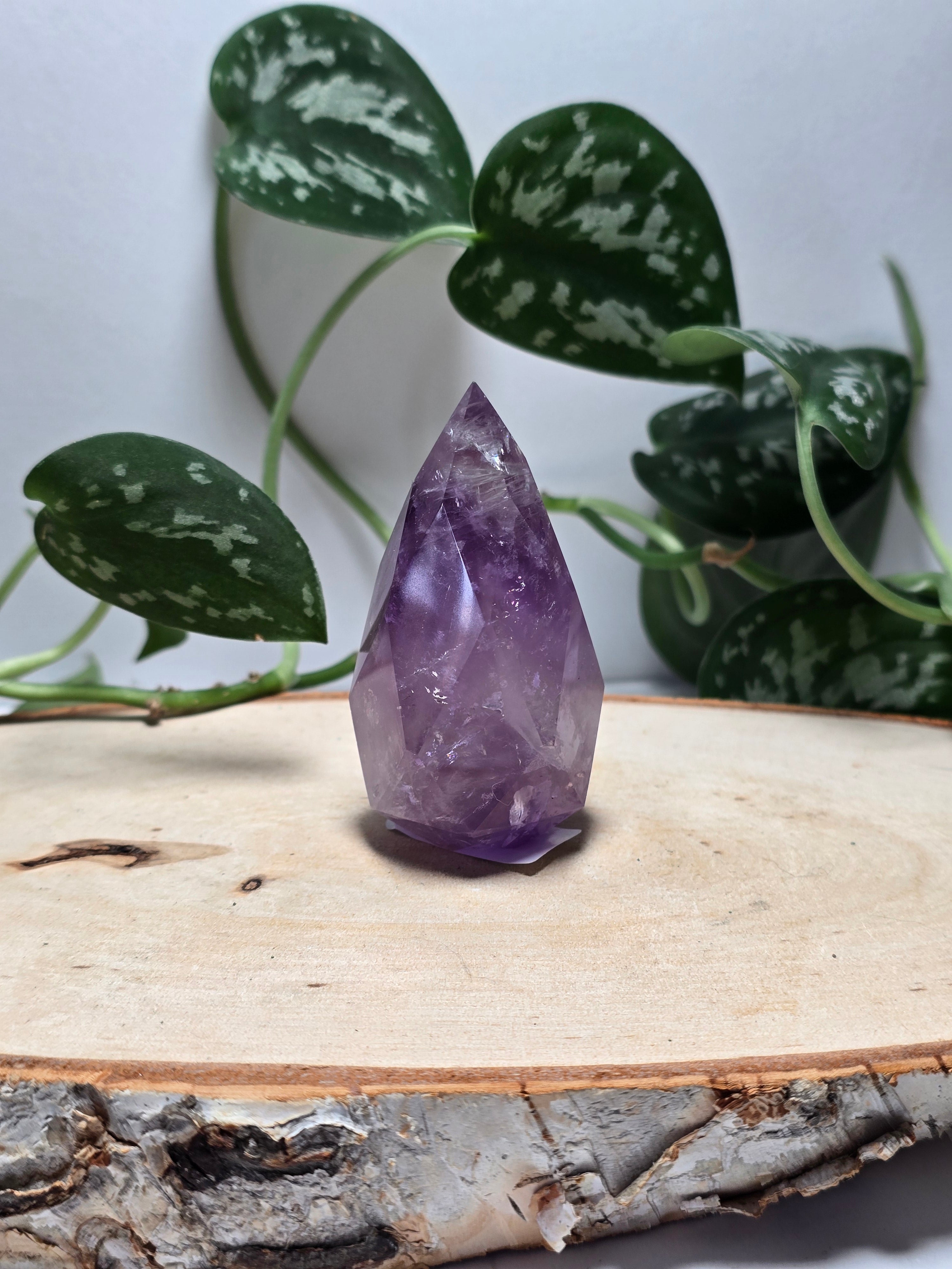 Facettierte Amethyst Spitzen 💜