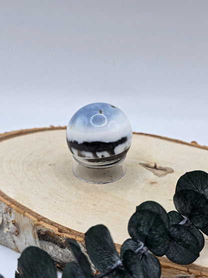 Blaue Opal Kugel 💙 TF26