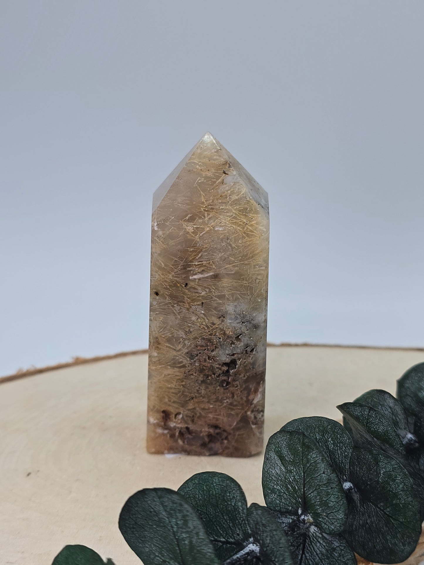 Sagenit Achat Turm 🍁 SU60