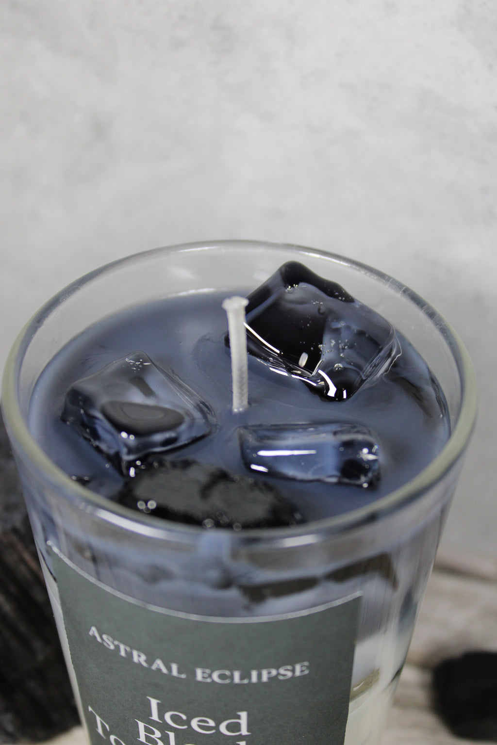 Iced Black Tourmaline Latte -
Handmade by Astral Eclipse 🖤