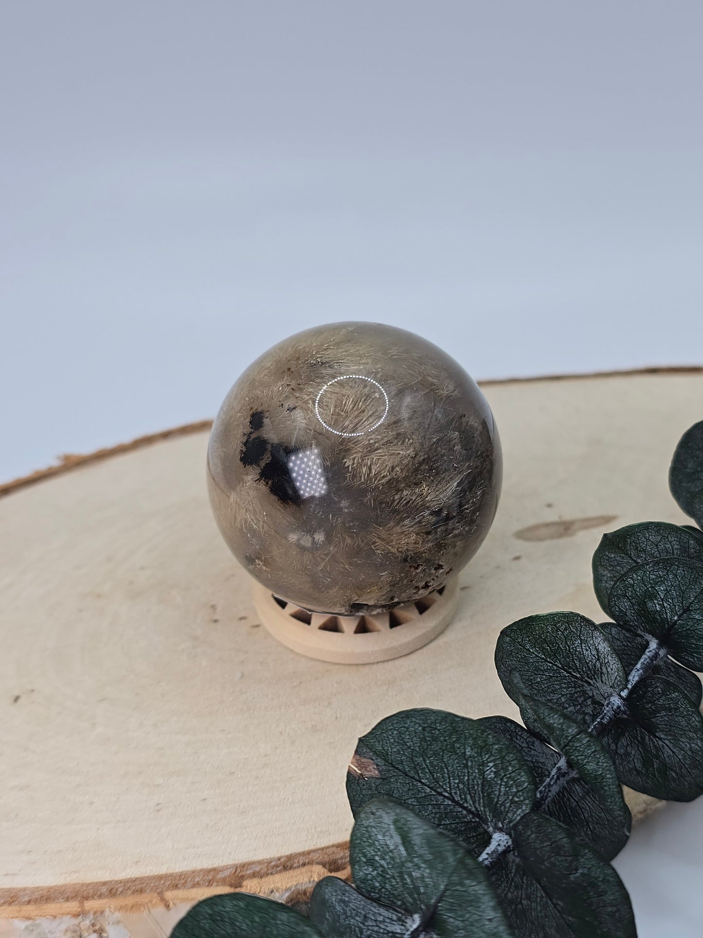 Sagenit Achat Kugel 🍁 MI54