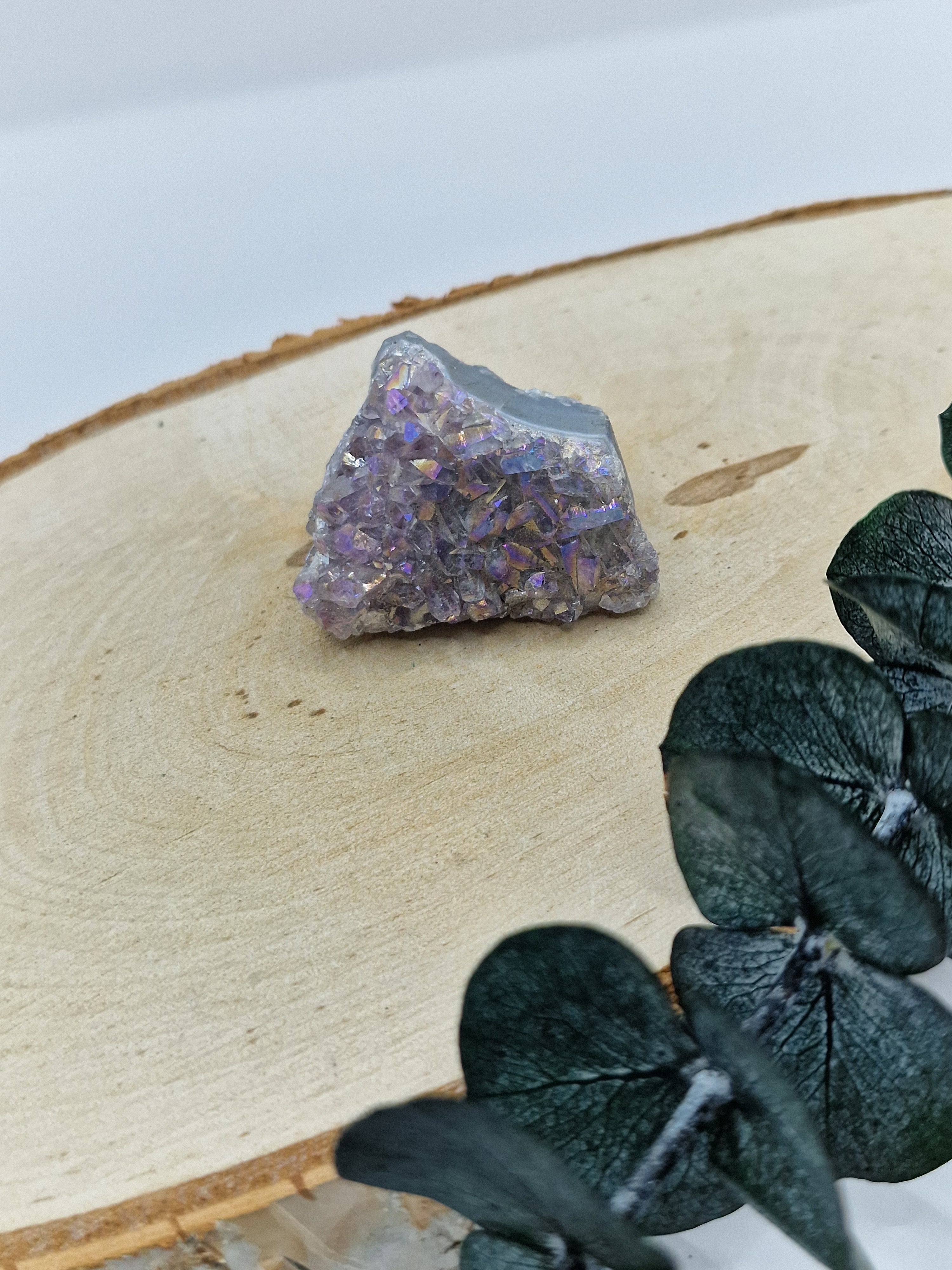Amethyst Angle Aura Cluster 🧚‍♀️