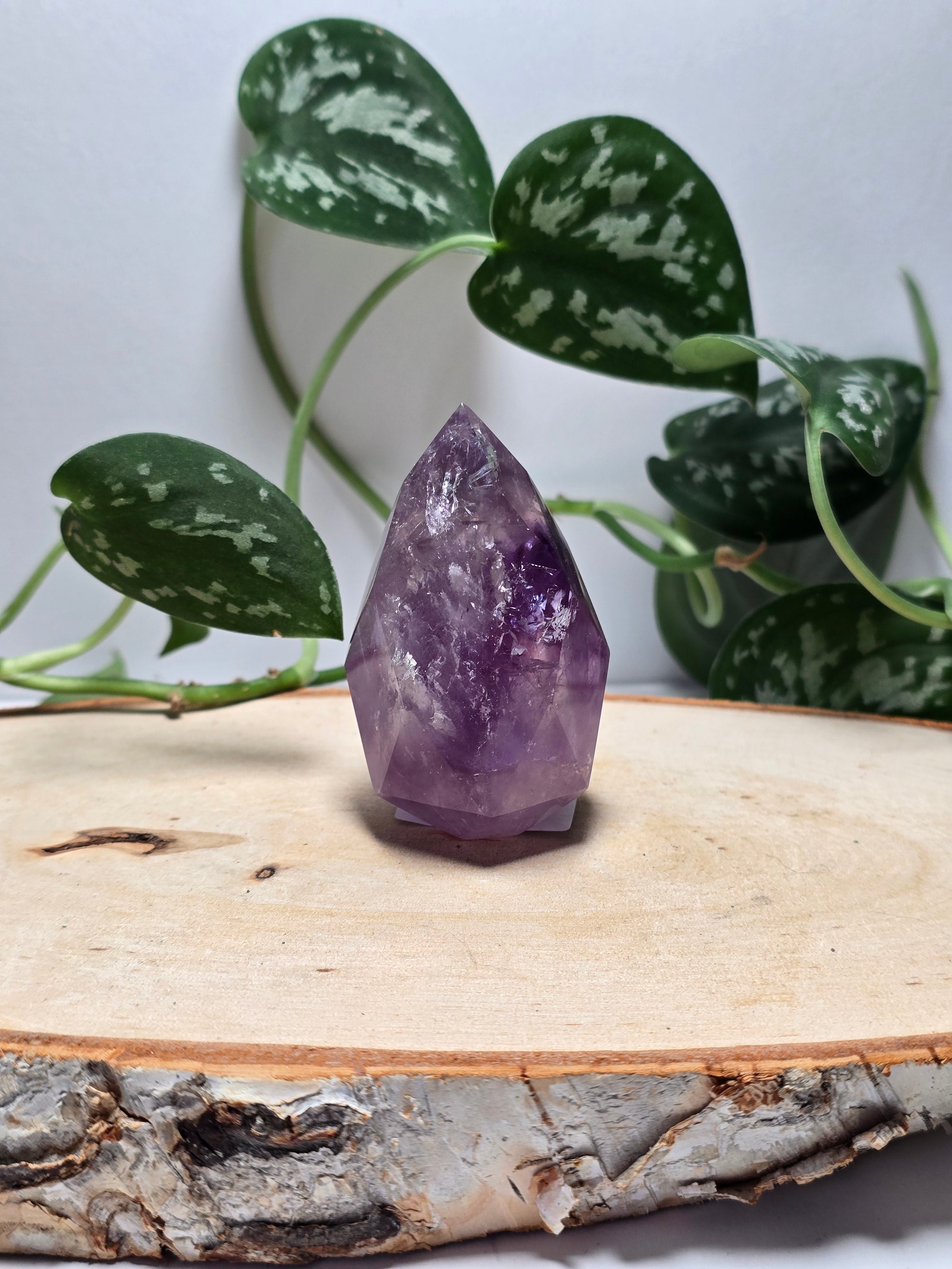 Facettierte Amethyst Spitzen 💜