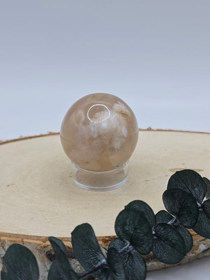 Blumenachat Kugel 🌸 BA12