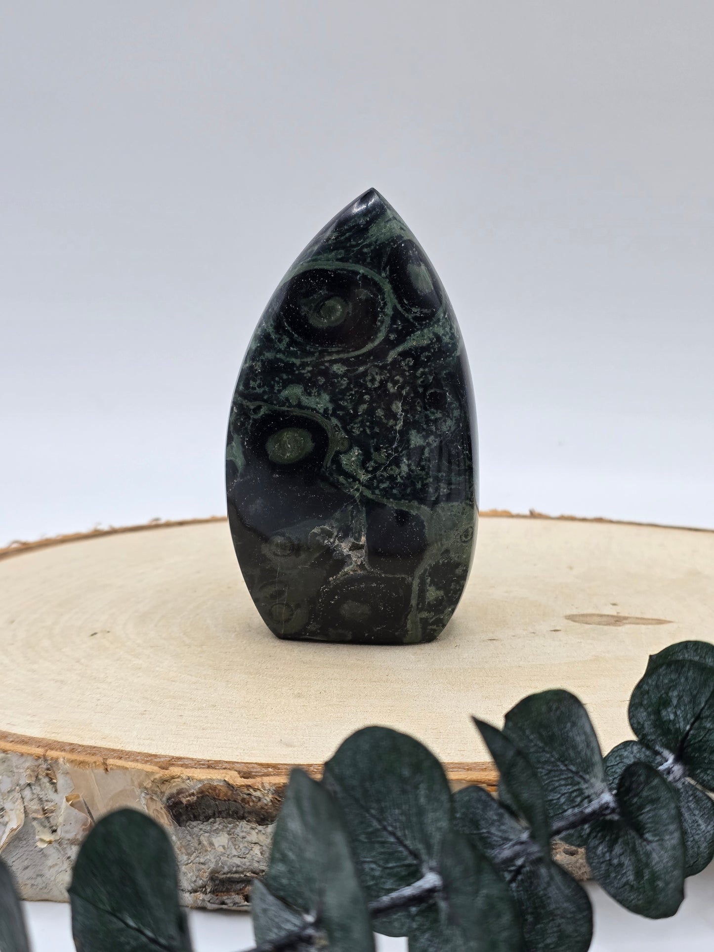 Kambaba Jaspis/Eldarit Freiform 💚 KA19