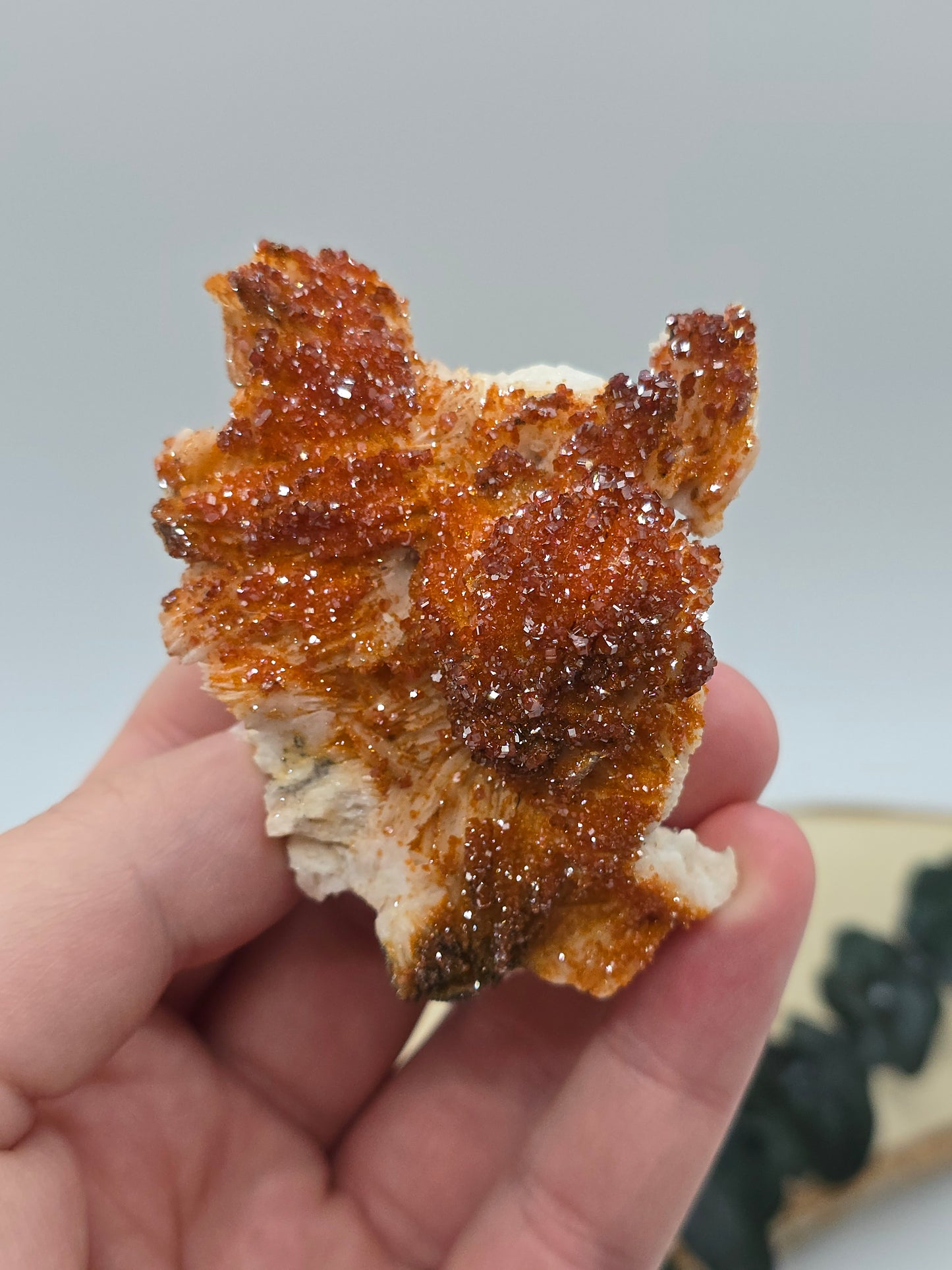 Vanadinit auf Baryt aus Marokko 🔥 21 – 68€