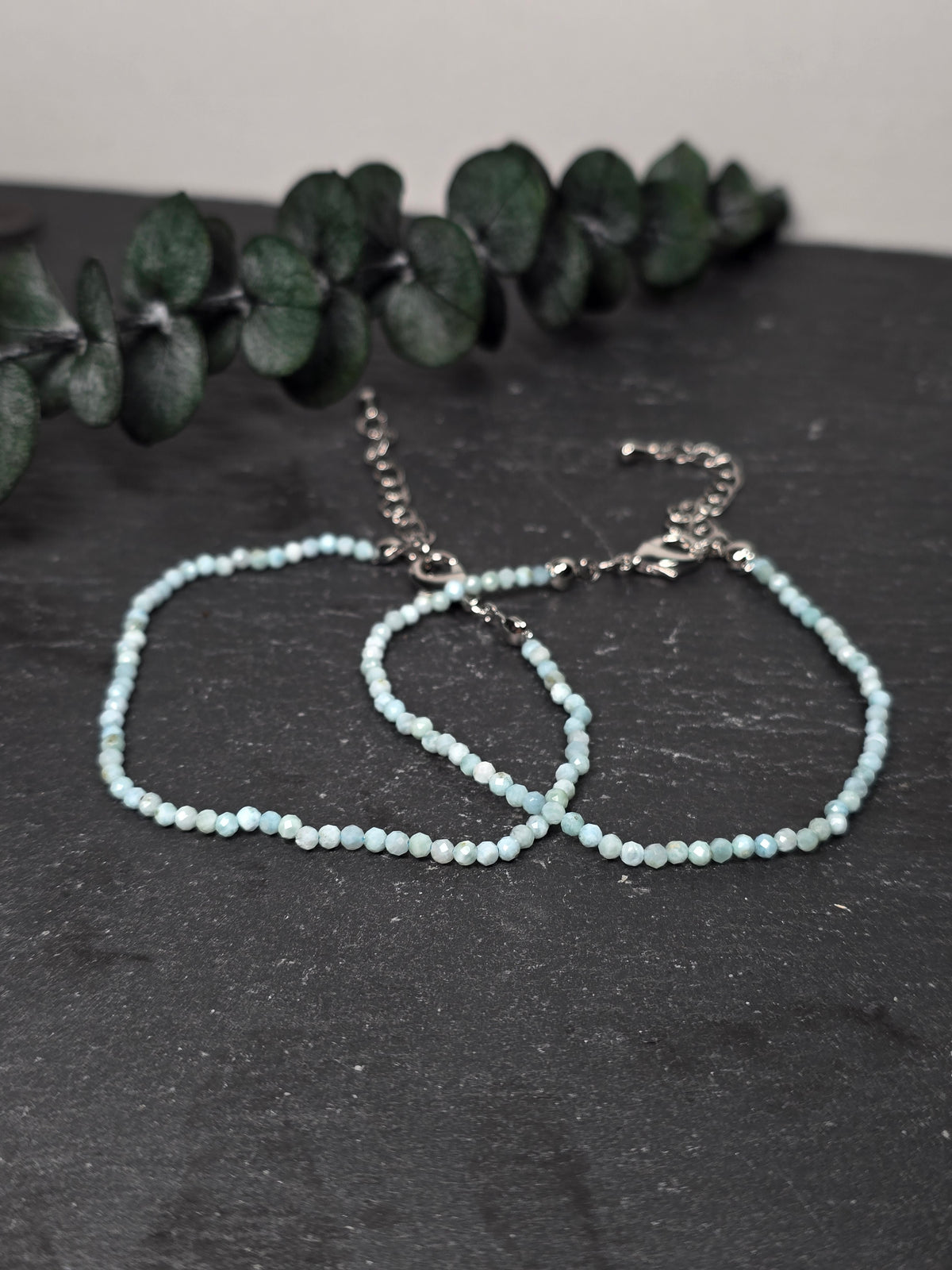 Larimar Armband Facettiert 🐬 L16
