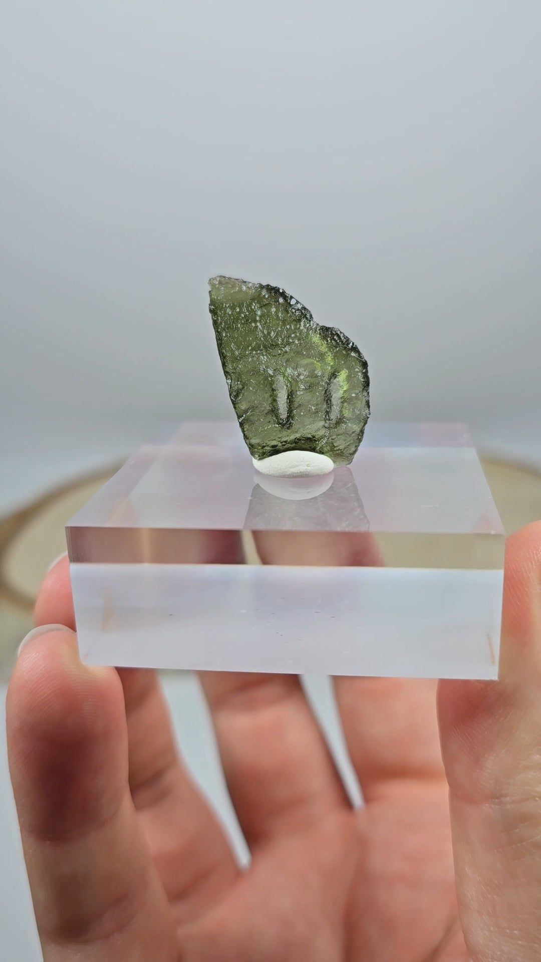 Moldavit Roh 💚 MV94 A-Qualität