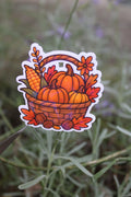 Erntekorb - Sticker/Magnetisches Lesezeichen 🌽