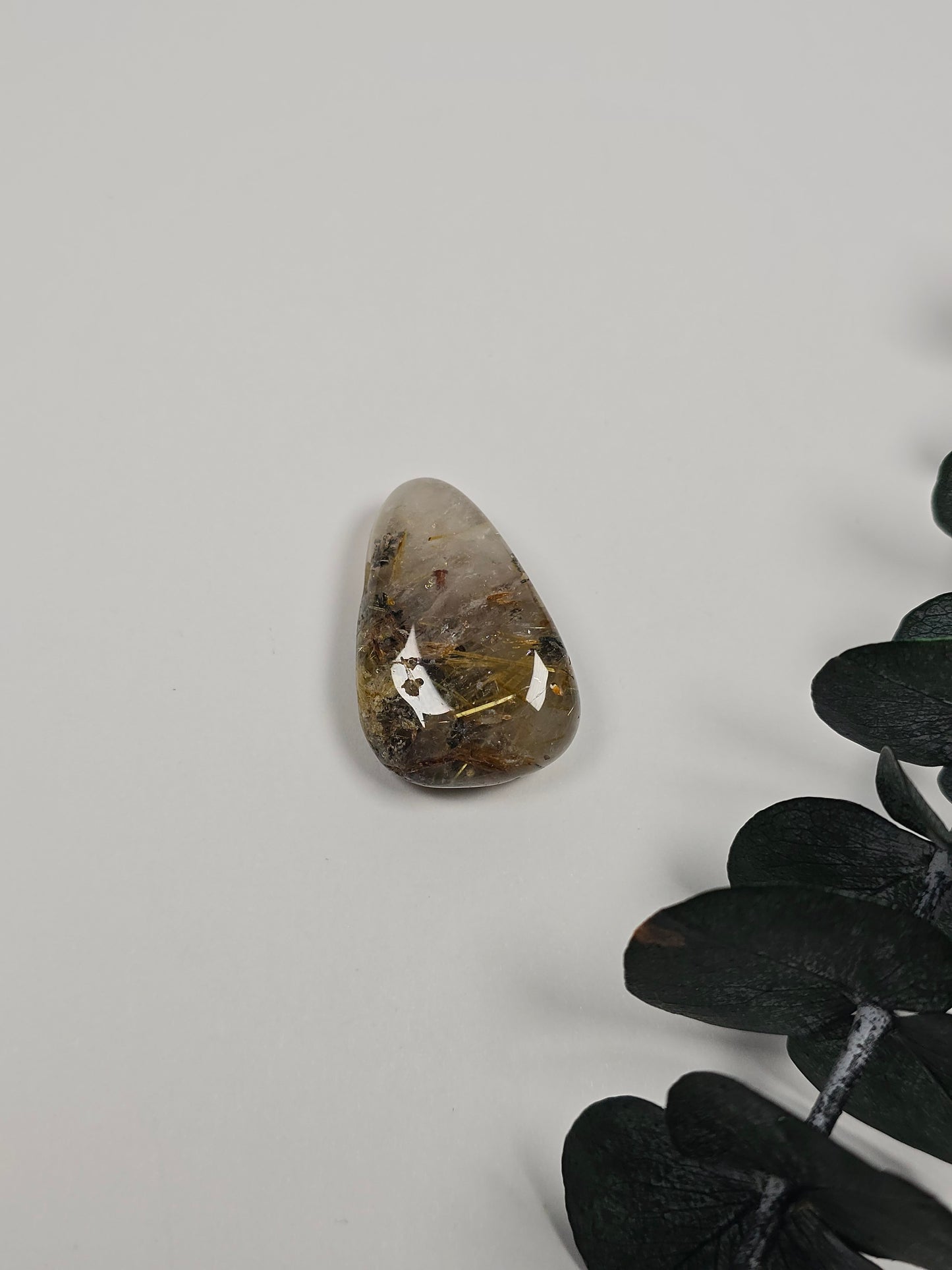 Rutilquarz Anhänger gebohrt 🌞