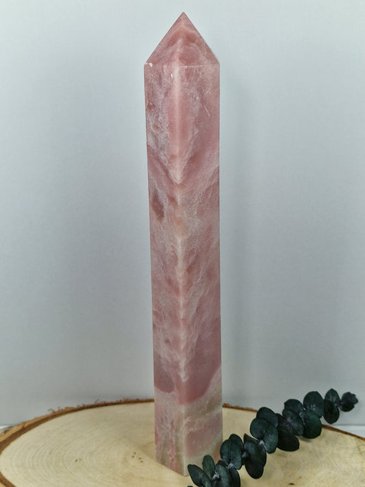 Pink Opal/Andenopal Turm 🎀 Z83
