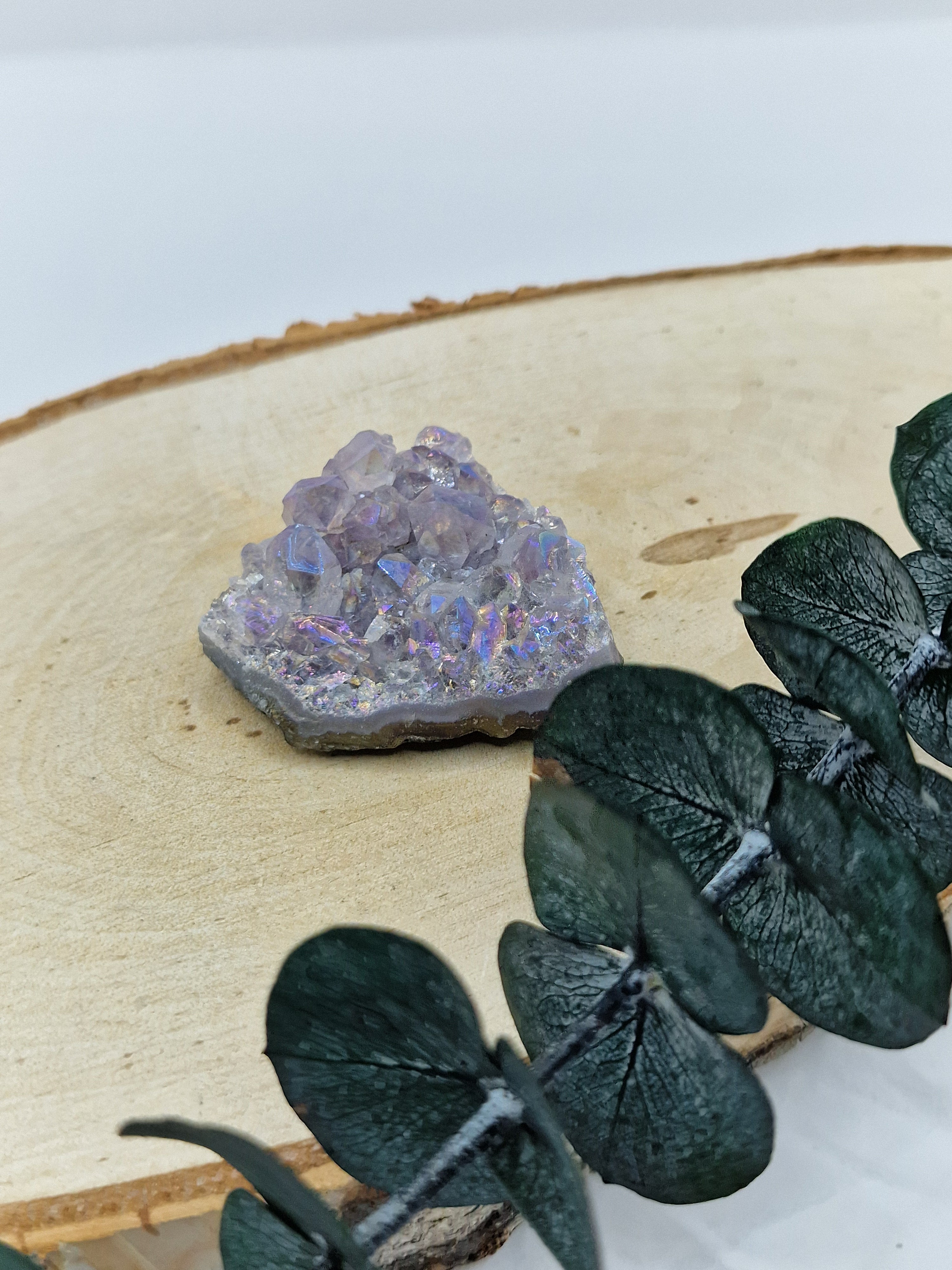 Amethyst Angle Aura Cluster 🧚‍♀️