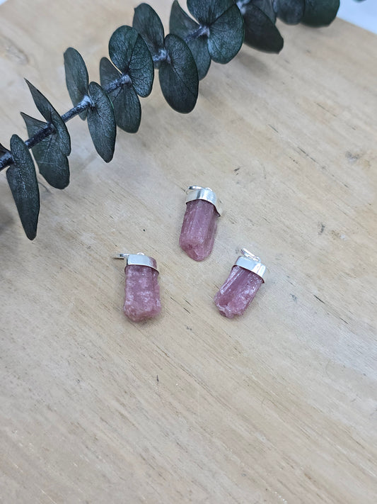 Pinker Turmalin Anhänger 🩷 A20