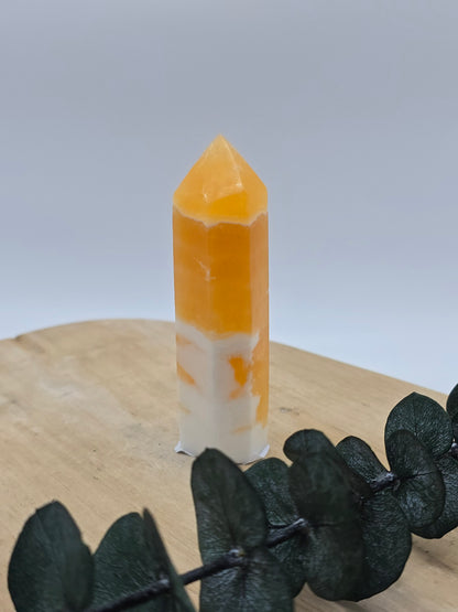 Orangencalcit Türme 🍊