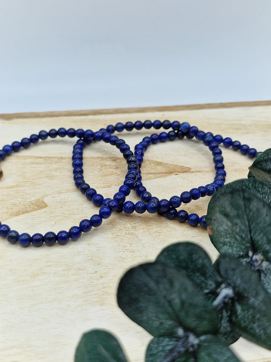 Lapislazuli Kugelarmband 4mm 💙