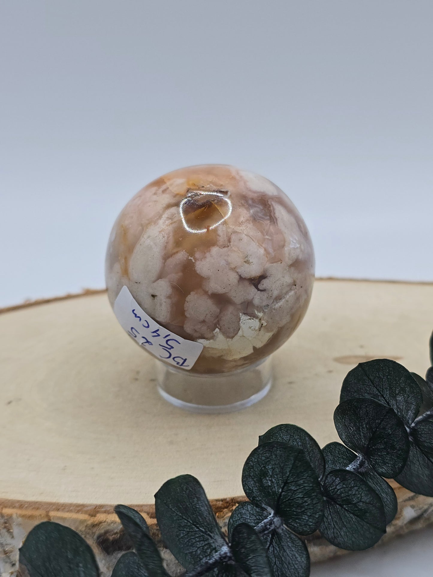 Blumenachat Kugel 🌸 BC25