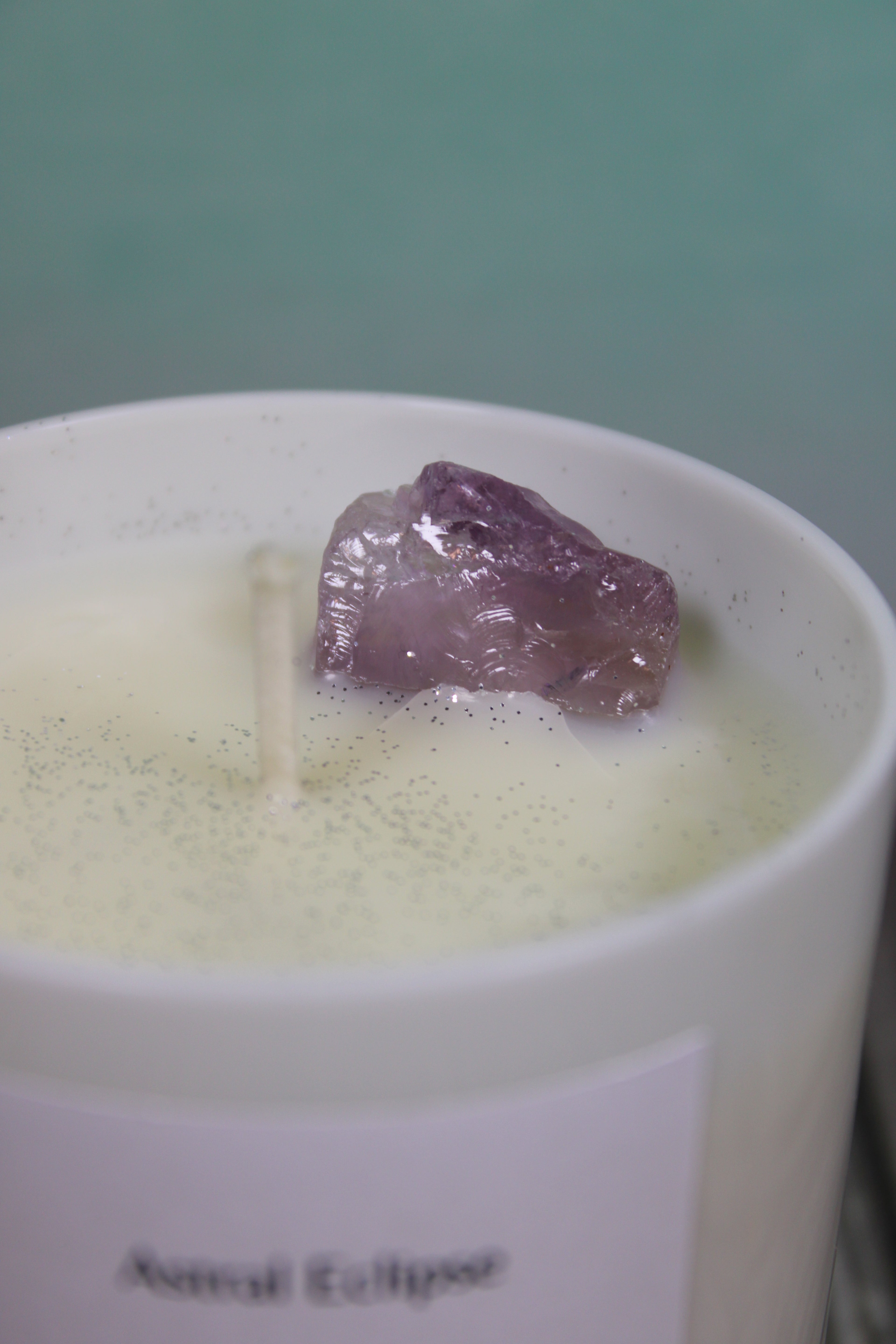 Amethyst Candle 💜 Handmade by Astral Eclipse