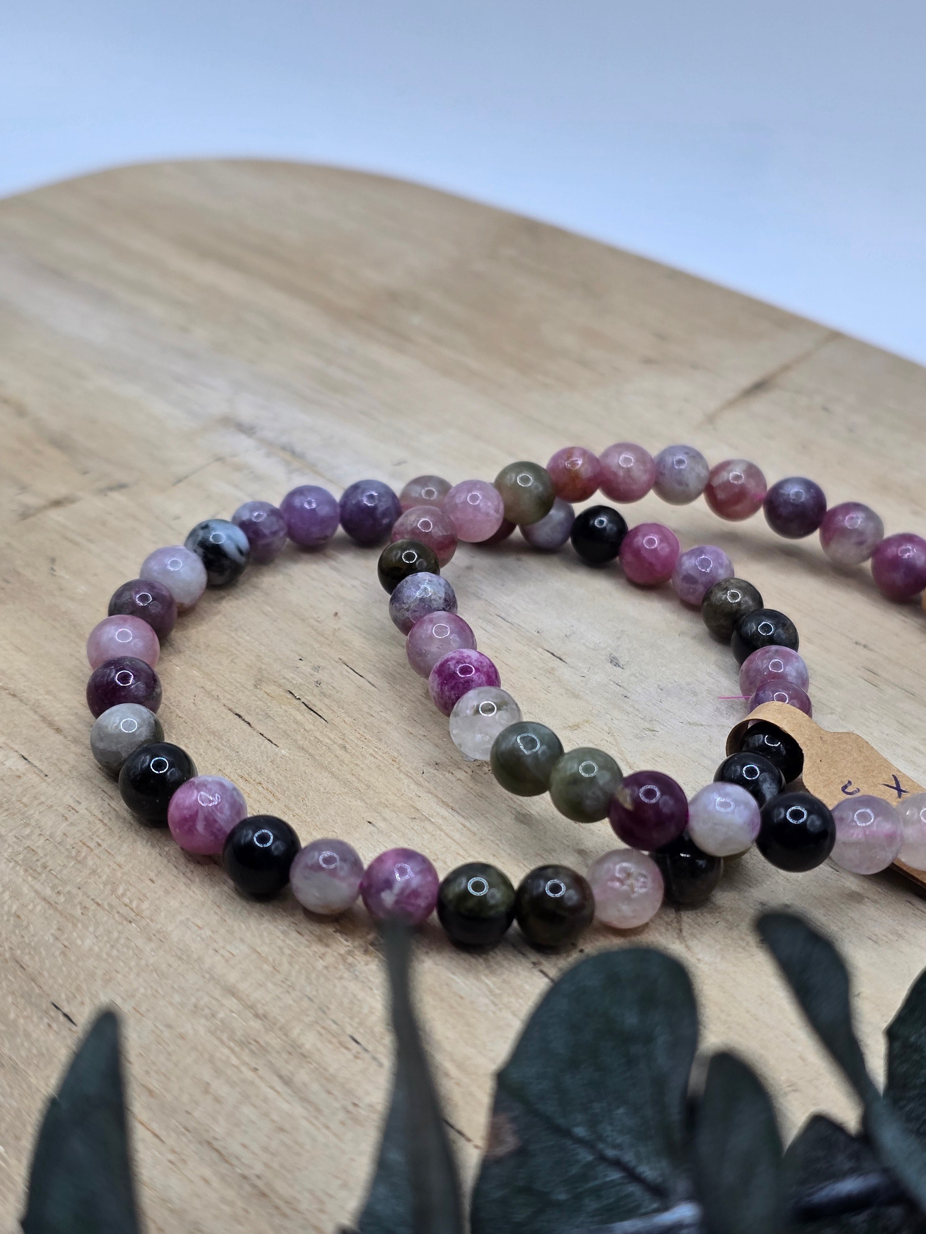 Turmalin Mix Kugelarmband 🌸