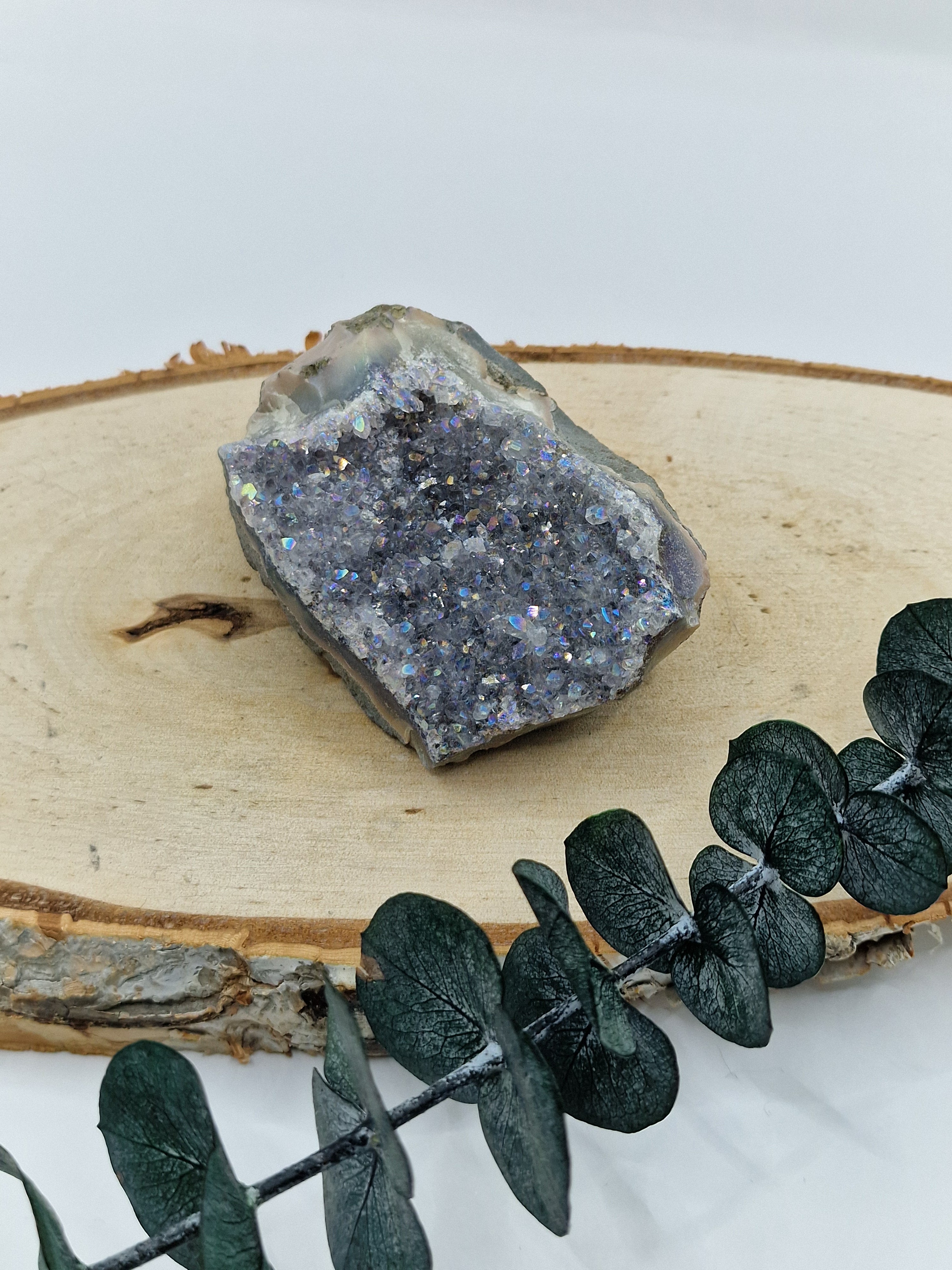Amethyst Angle Aura Cluster 🧚‍♀️