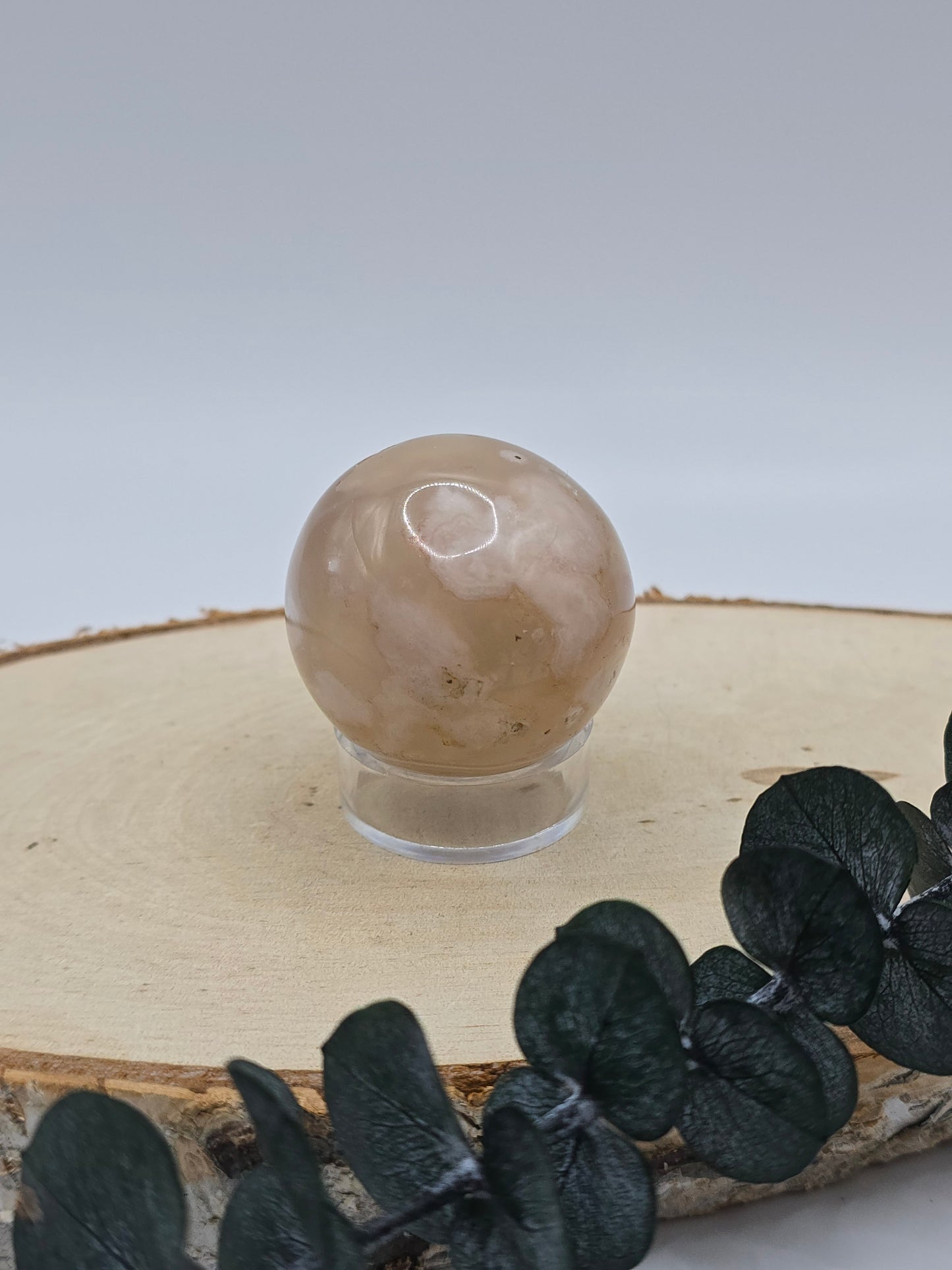 Blumenachat Kugel 🌸 BA12