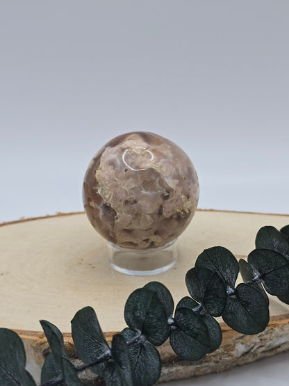 Blumenachat Kugel 🌸 BD20