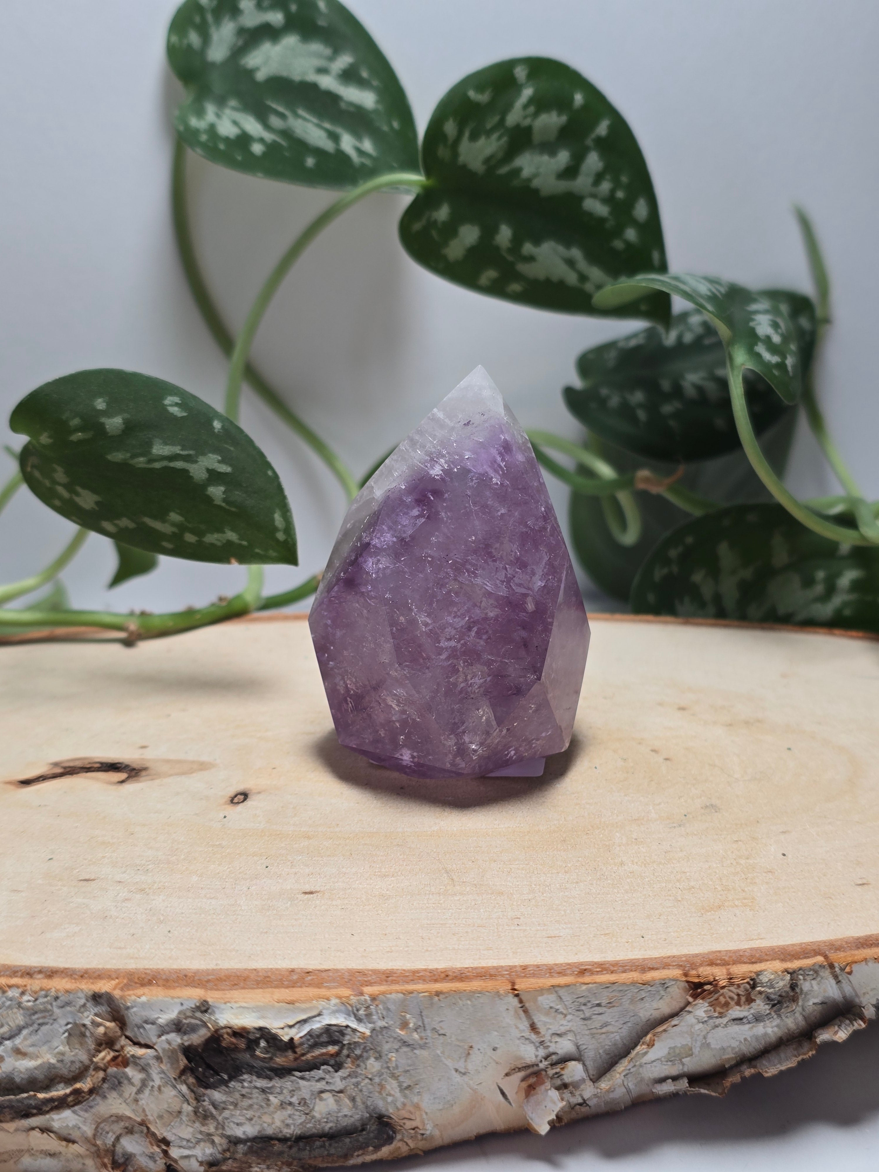 Facettierte Amethyst Spitzen 💜