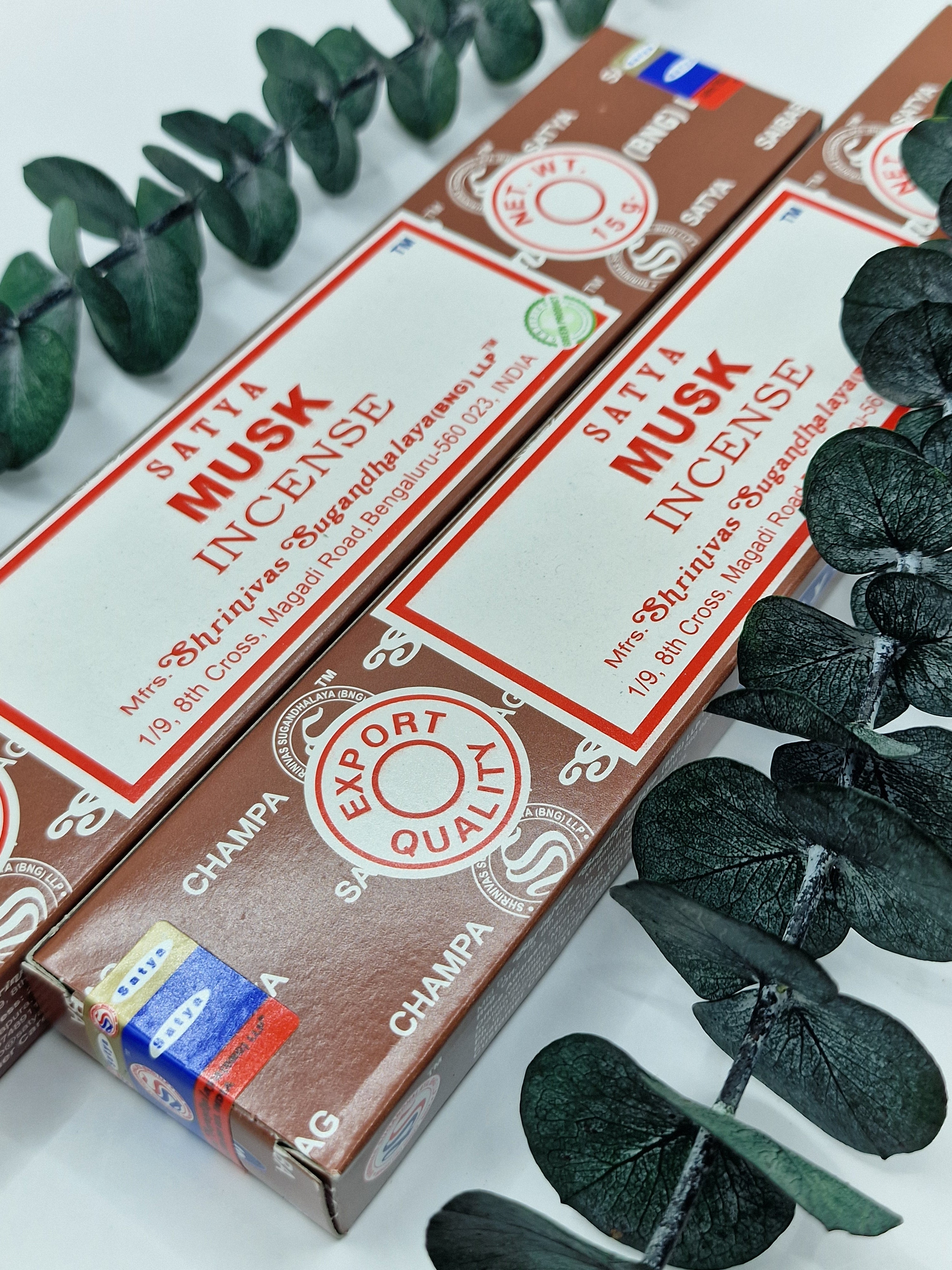 Satya Räucherstäbchen Musk