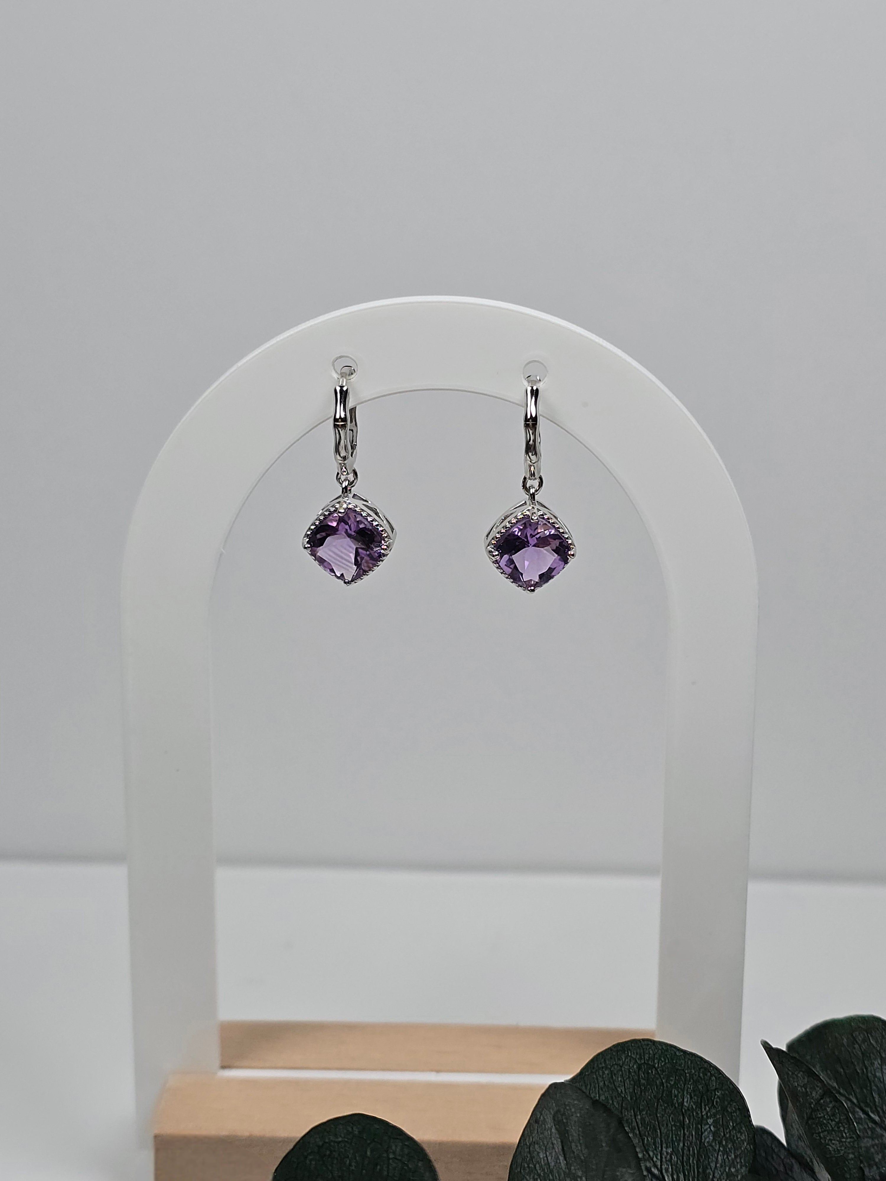 Amethyst Ohrringe 'Essence' 💜 S925