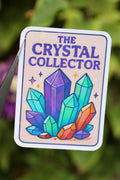 "The Crystal Collector" - Sticker/Magnetisches Lesezeichen 🔮