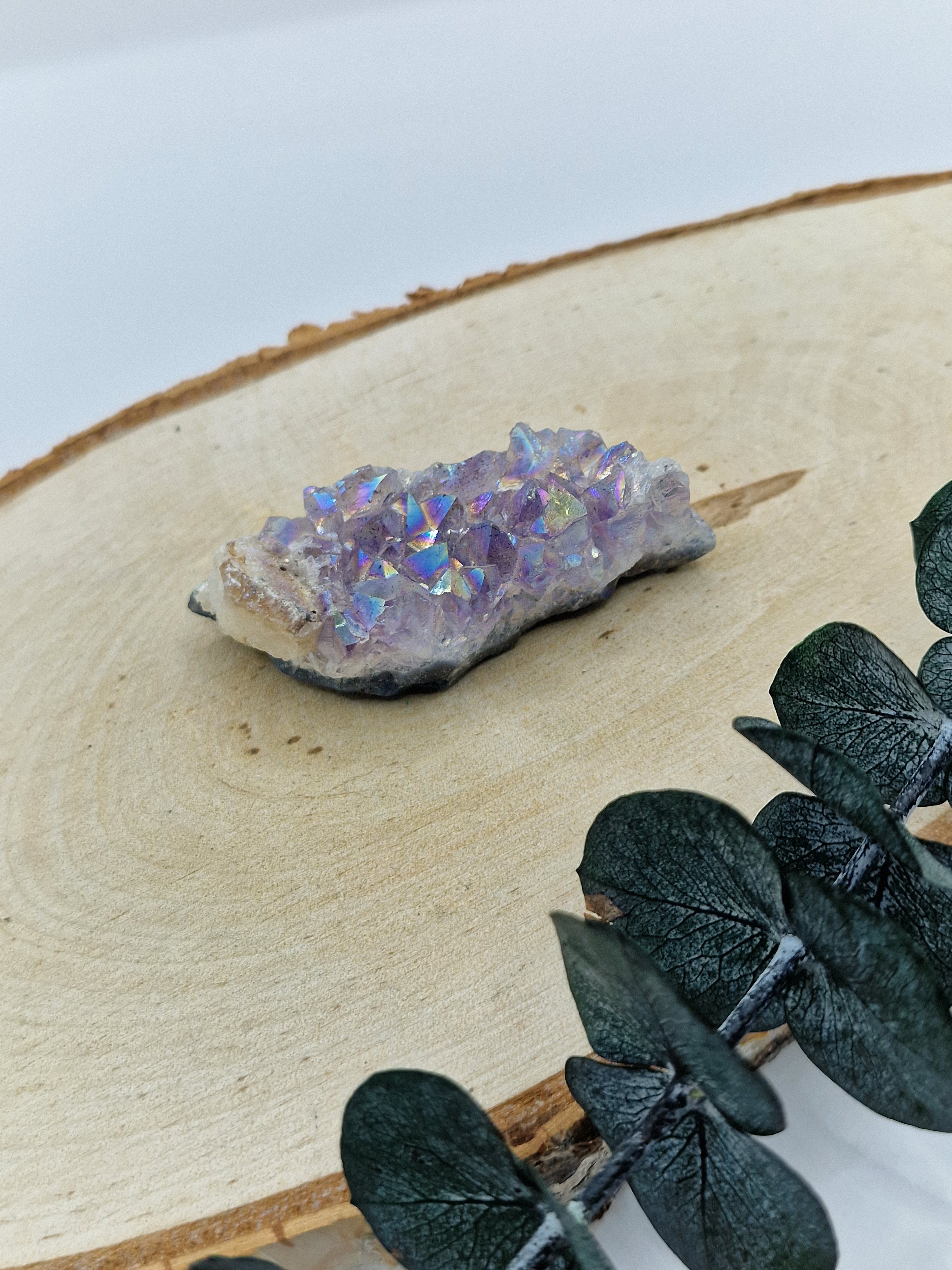 Amethyst Angle Aura Cluster 🧚‍♀️