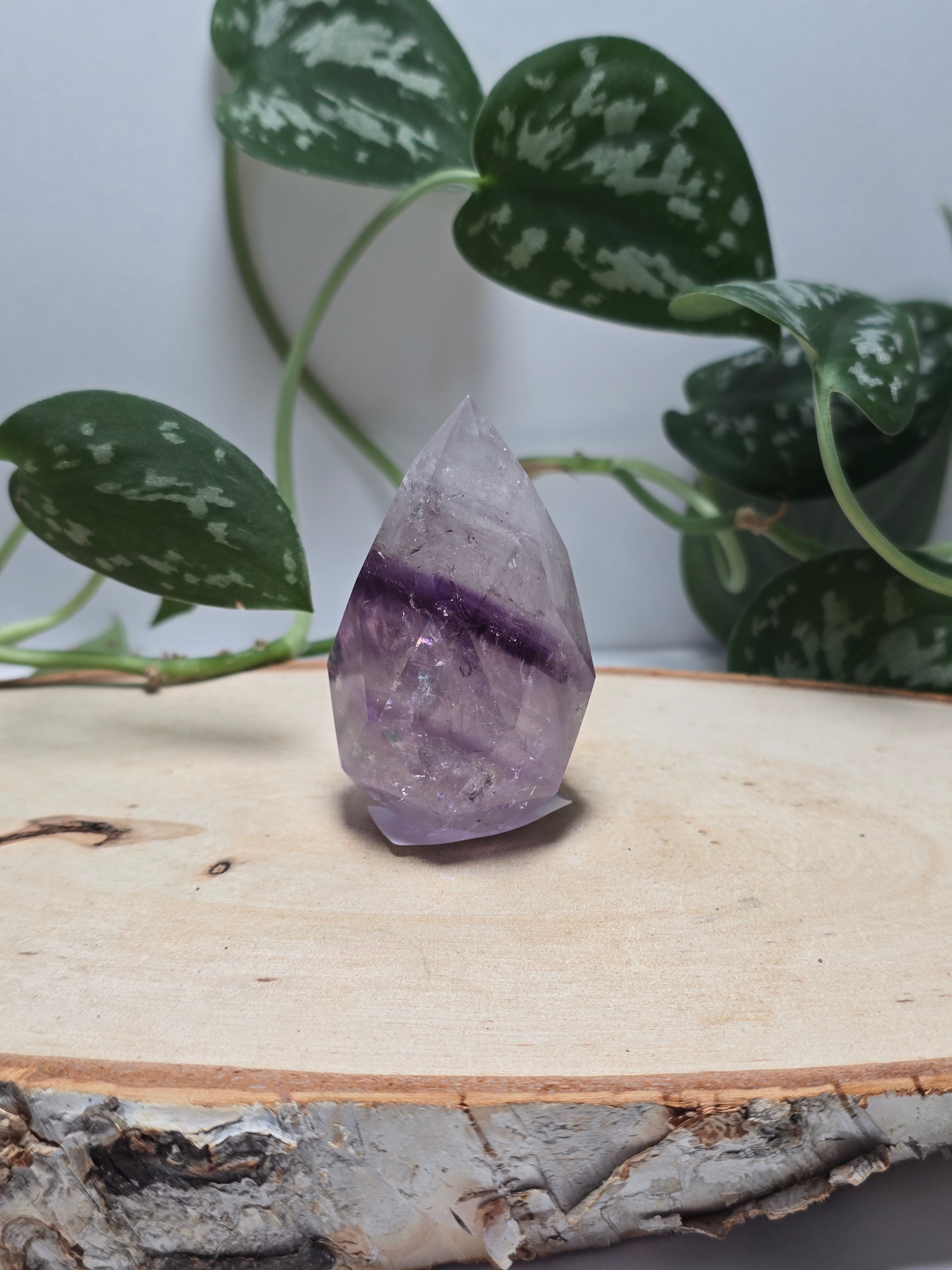 Facettierte Amethyst Spitzen 💜