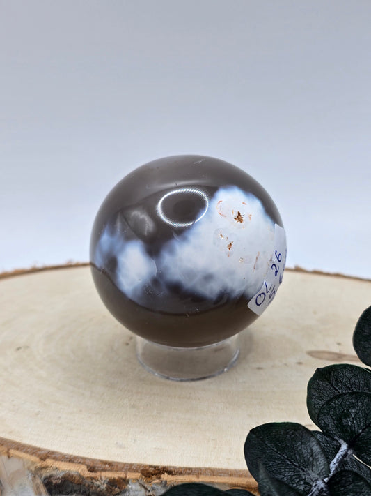 Orca Achat Kugel 🤍  OL26