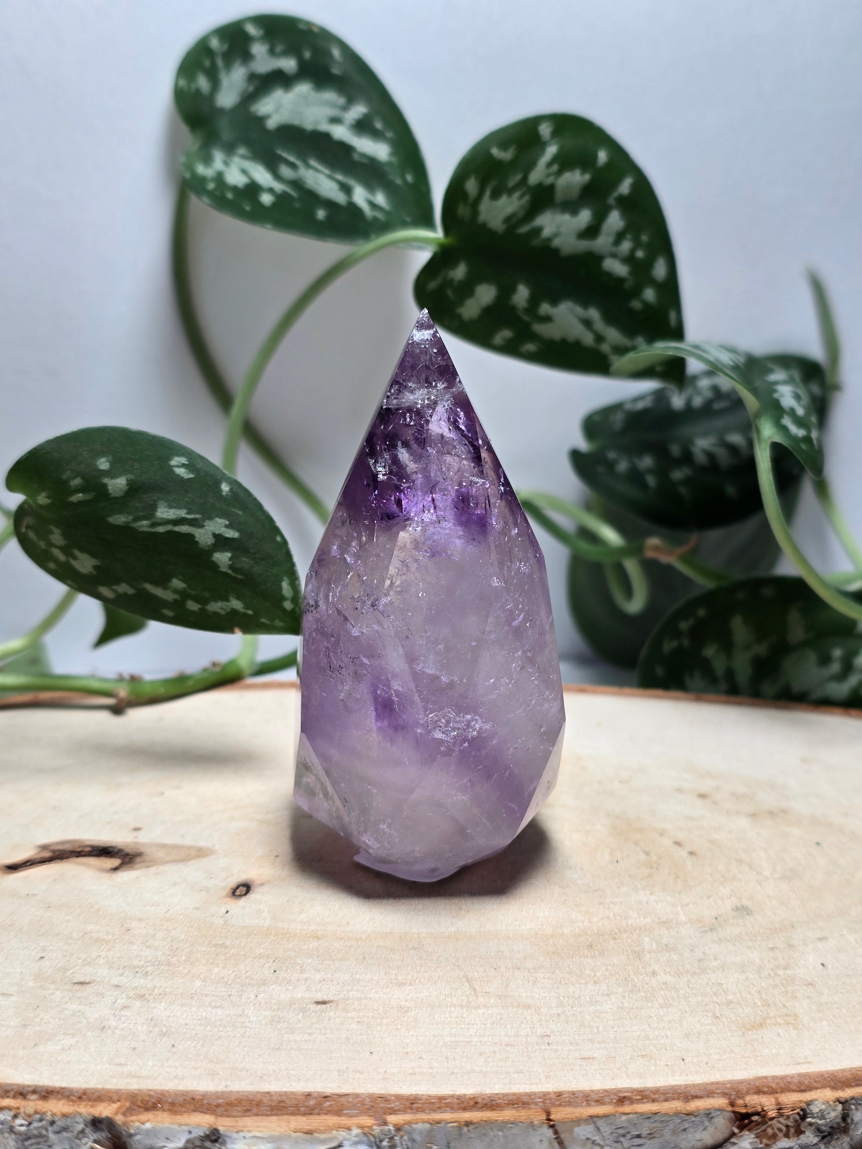 Facettierte Amethyst Spitzen 💜