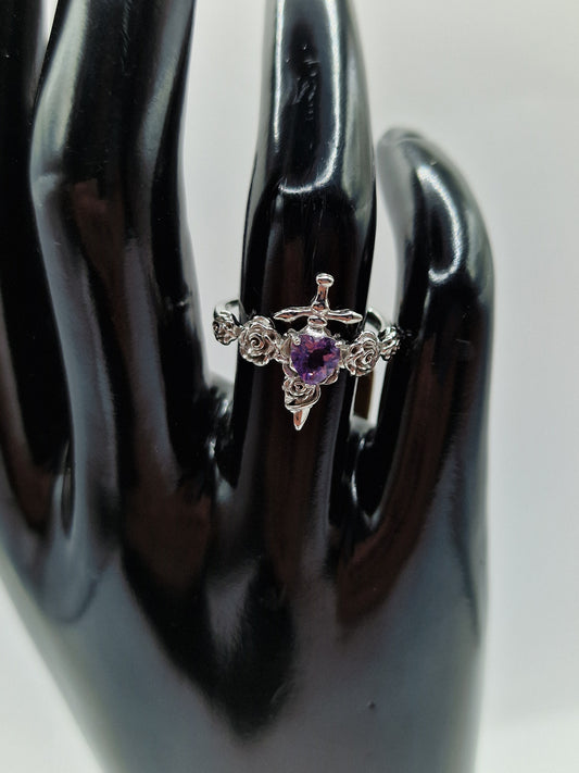 Amethyst Ring 💜 AK32