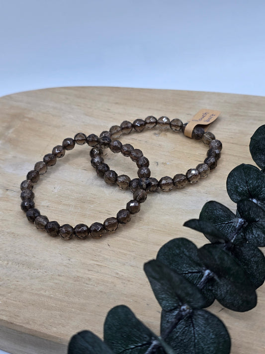 Rauchquarz Armband Facettiert 🤎 RQ18