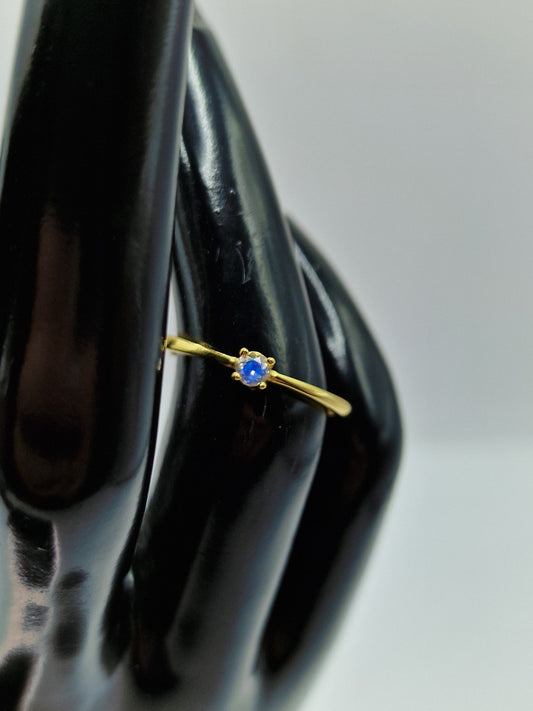 Mondstein Ring 💙 DE24